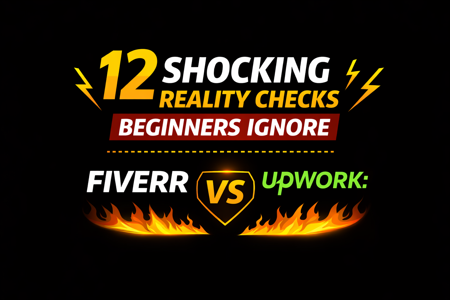 Comparison of Fiverr and Upwork realities