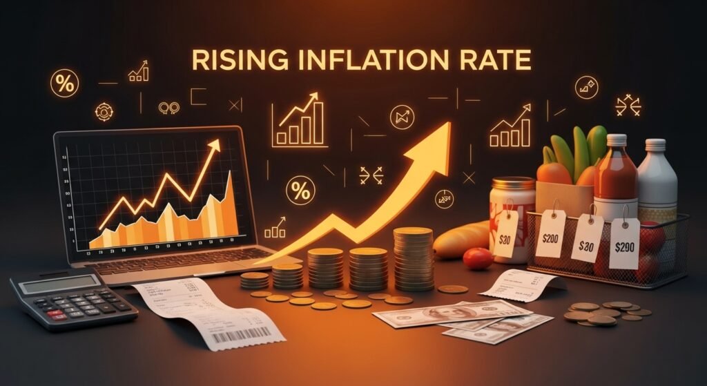 Rising inflation rate
