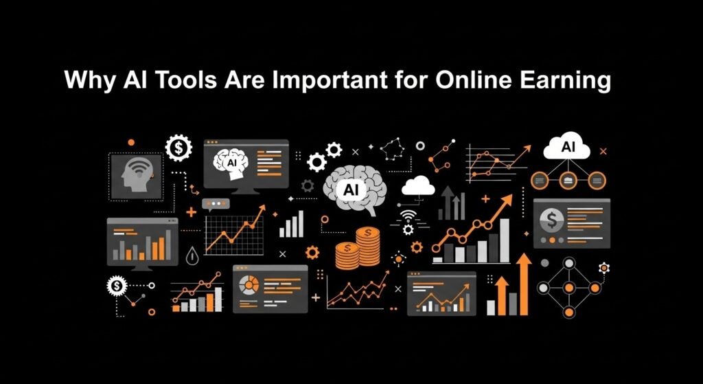 Why AI tools are important for online earning 
