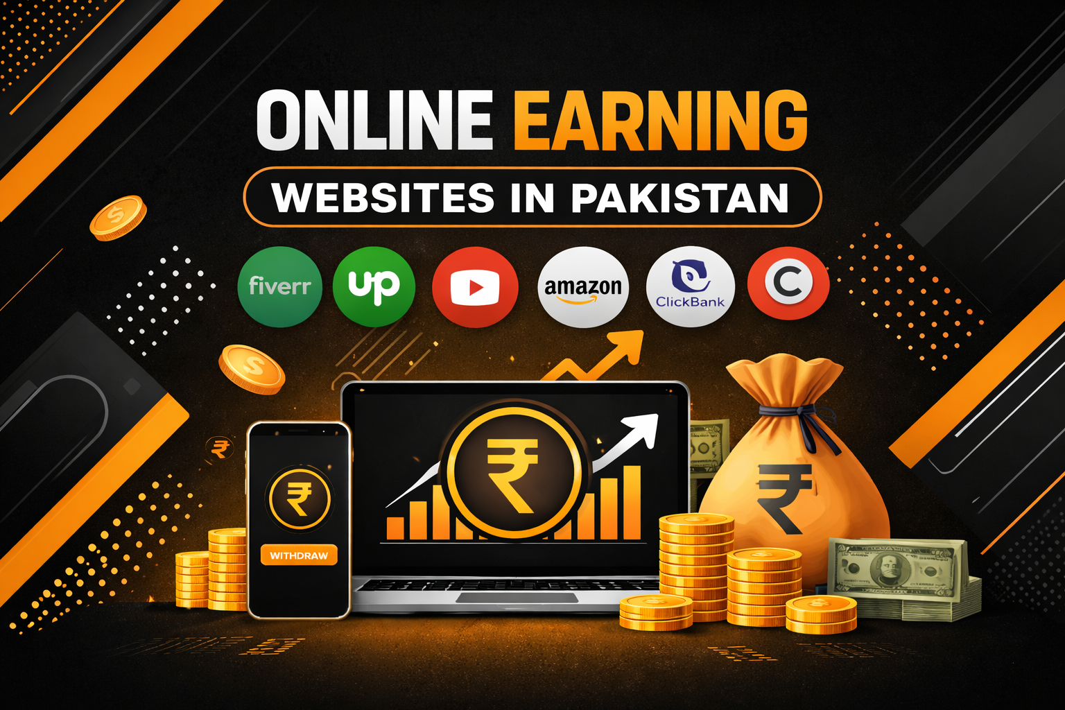 online earning websites in pakistan