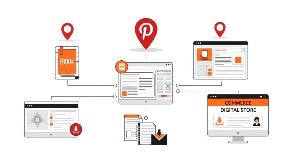 pinterest for selling digital products,, 