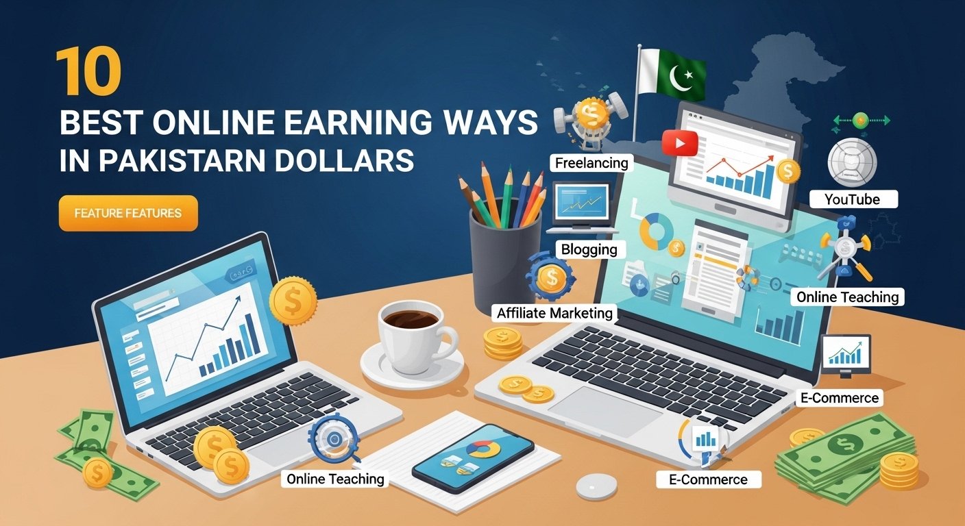 online earning ways in Pakistan