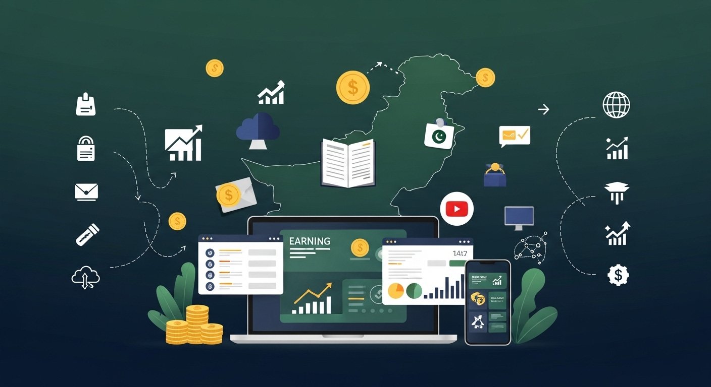 Easy Ways to Earn Money in Pakistan