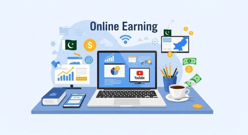 online earning ways in Pakistan